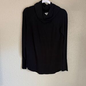 Cyrus Black Cowl Neck Lightweight Sweater NWOT